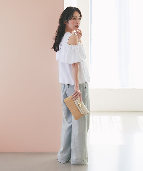 La boutique Bonbon（ラブティックボンボン） ブラウス シャツ 「華奢 