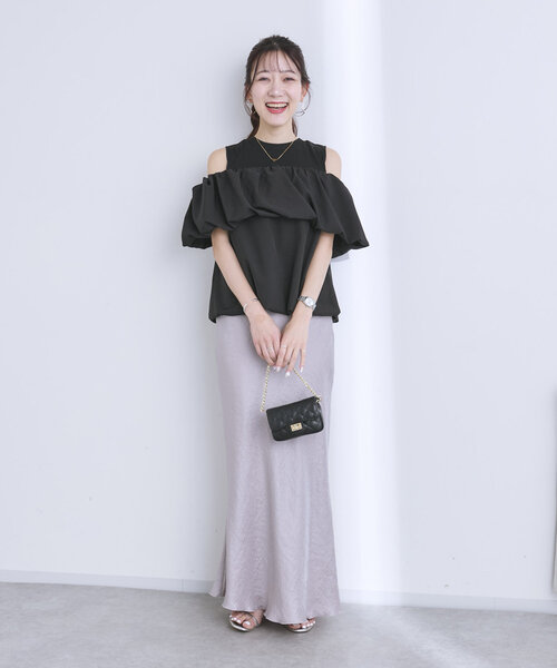 La boutique Bonbon（ラブティックボンボン） ブラウス シャツ 「華奢 