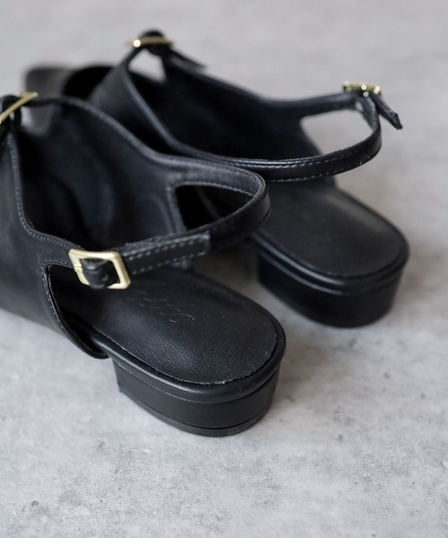 Nine West 8.5 Black Patent Faux Leather Wedge Slide Sandal