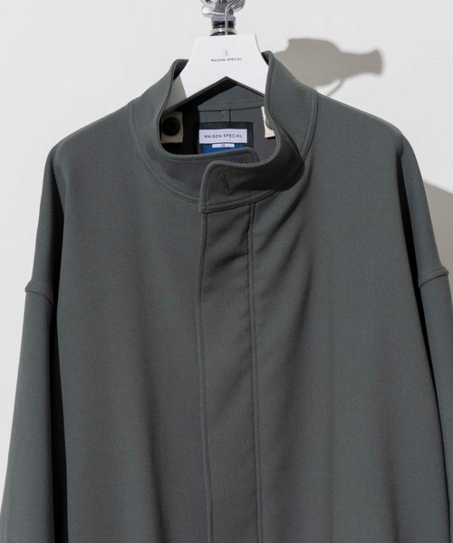MAISON SPECIAL モッズコート　MA1 MAISON SPECIAL（メゾンスペシャル） モッズコート 1 ブラック メンズ