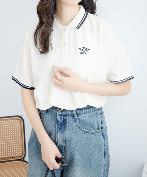 umbro ポロシャツ ポロ UMBRO・alotta別注/アンブロ ワン
