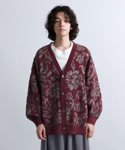 オ*ン様 HARE ワインレッド グレー ニットカーディガン ボレロ オ*ン様 HARE ワインレッド グレー ニットカーディガン ボレロ