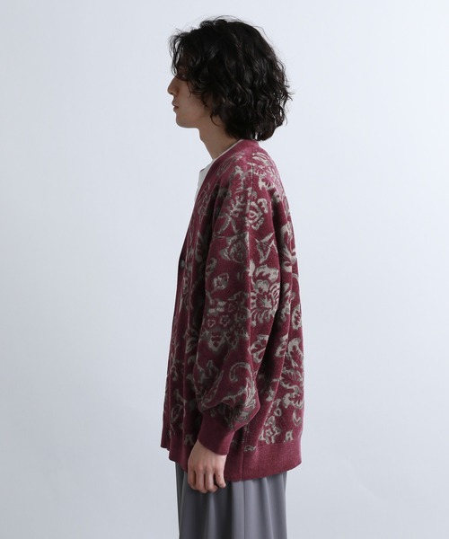 HARE（ハレ） ニットカーディガン SMALL グレー メンズ : ZOZOTOWN