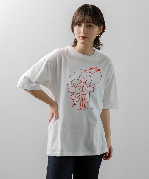 tシャツ 「MEN ， WOMEN」CAPSULE-T DON’T FORGET TO SAY HYDRATE SS Tee レディース メンズ