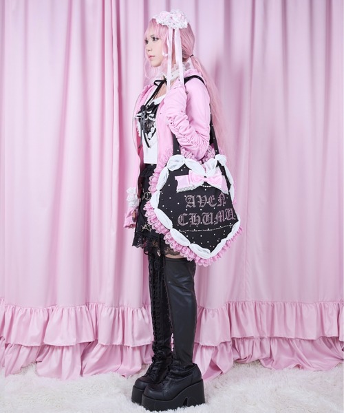 AVENCHUMU トートバッグ Love heart's cake tote bag レディース