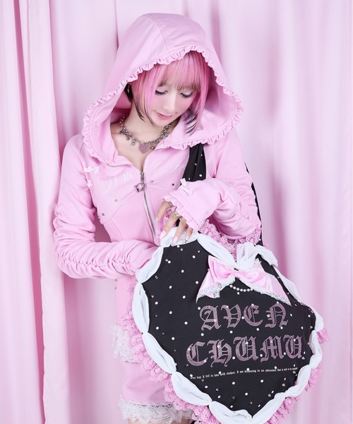 AVENCHUMU トートバッグ Love heart's cake tote bag レディース