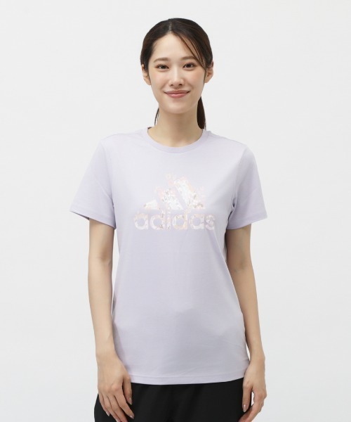 adidas（アディダス） tシャツ フローラル バッジ オブ スポーツ