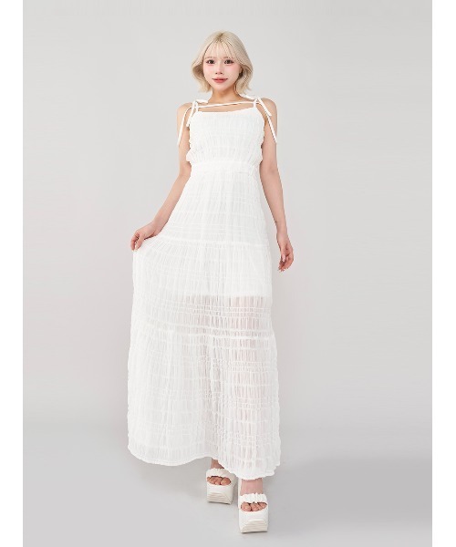Darich バックオープンキャミロングワンピース Darich ワンピース バックオープンキャミロングワンピース