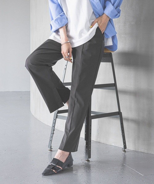 GLOBAL WORK（グローバルワーク） パンツ スゴラクストレッチスリット