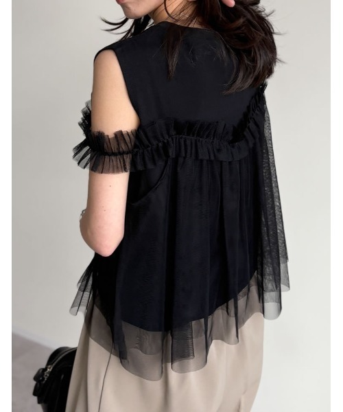 選べるレディース服3点福袋対象商品 フォレスト プリント ノースリーブ ブラウス（返品交換ギフト包装不可）レディース 女性 9号 Mサイズ トップス コットン100 Keitto 【福袋対象C】 ノースオブジェクトプチ north object de