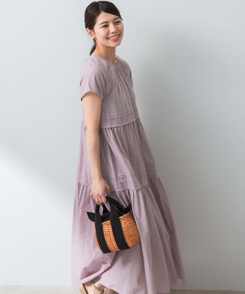 F by ROSSO（エフバイロッソ） ワンピース コットンボイルタック