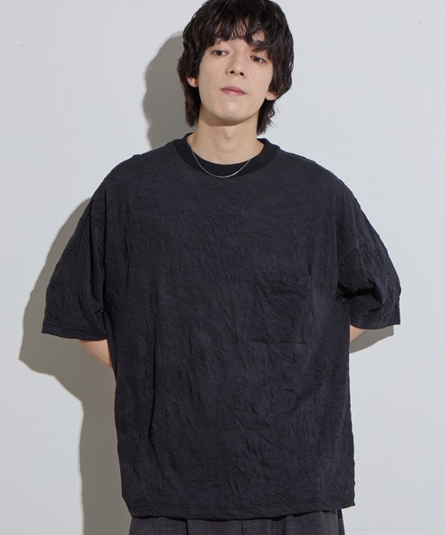 【cheeky】ブラックTシャツ SLICK（スリック） tシャツ 「SLICK/スリック」Catch Washer Pocket T