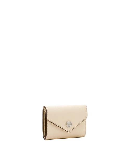 国内直営【Tory Burch】Tモノグラム エンベロープ ウォレット Tモノグラム エンベロープ チェーンウォレット: レディース ミニ