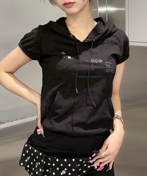 tシャツ 「FLAREUP」Muta Hoodie レディース FLAREUP tシャツ 「FLAREUP」Muta Hoodie レディース : ZOZOTOWN