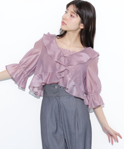 ゆうこす着用♡ジルスチュアートブラウス ゆうこす着用♡ジルスチュアートブラウス 【公式通販】