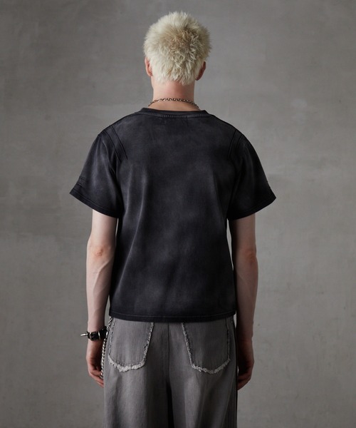 GRANCY tシャツ 「GRANCY」Skull Rhinestone Design T-shirt