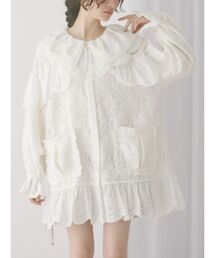 ジャケット テーラードジャケット フリルフリルレースジャケット レディース｜ZOZOTOWN Yahoo!店