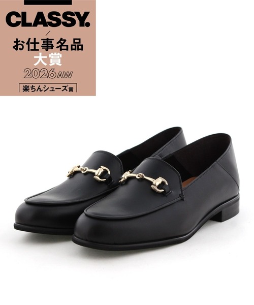 未使用級✨ HIMIKO バブーシュビットローファー 24.5 ピンク 卑弥呼 HIMIKO ローファー 「HIMIKO」「撥水」バブーシュビットローファー