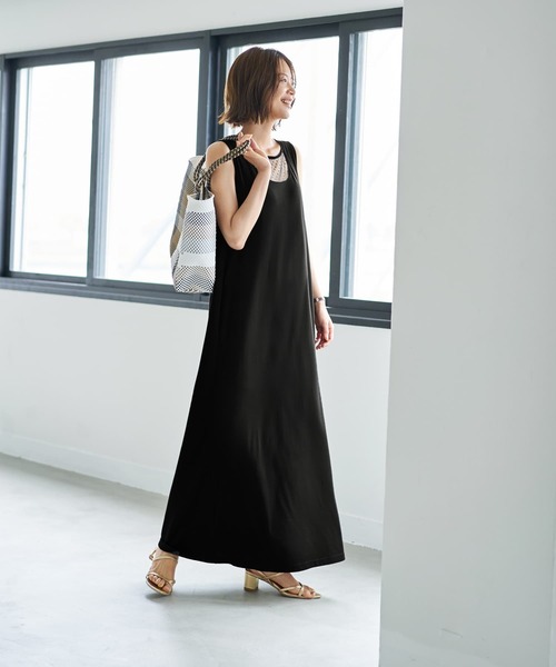 Phase Eight/Delie ドット柄 ワンピース STYLE DELI ワンピース デコルテがシアーなドット柄カットソー