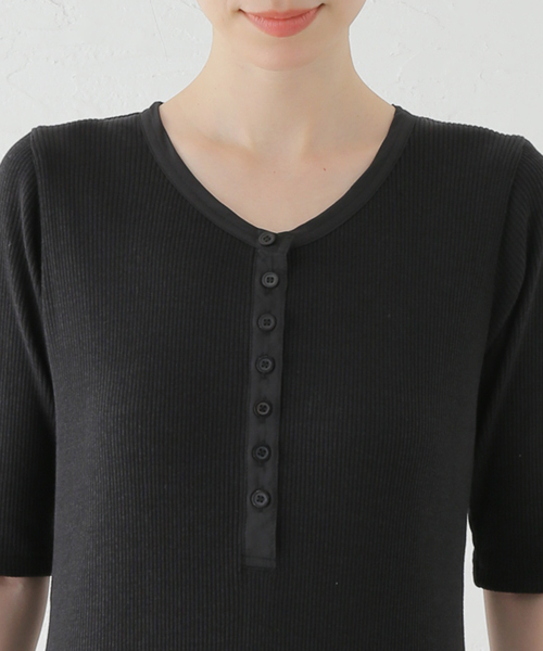 plage 「Plage」 半袖ワンピース 38 ブラック レディース : ZOZOTOWN