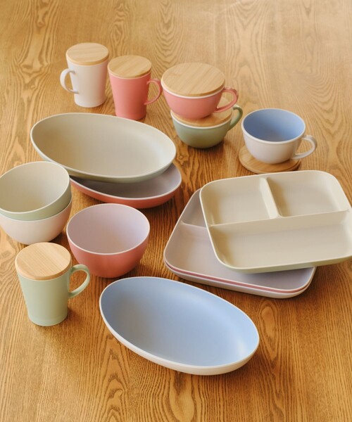 Afternoon Tea（アフタヌーンティー） 食器 山中塗抗菌セパレート