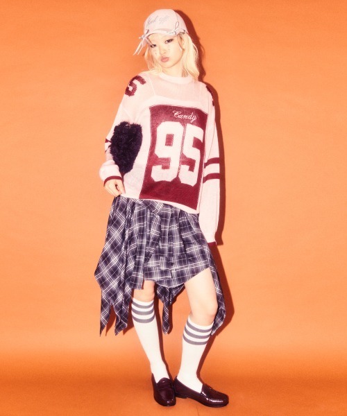Candy Stripper スカート CHECK SHIRT WRAP : ZOZOTOWN Yahoo!店