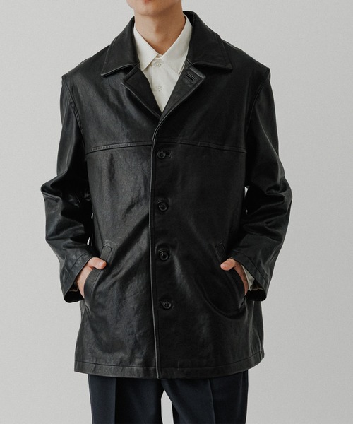 P*a様 EDIFICE 　カーコート　ラムレザー　Lサイズ 417 EDIFICE（フォーワンセブンエディフィス）の「lamb leather