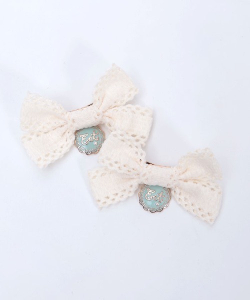 axes femme POETIQUE ヘアクリップ ワンダーガトーリボンクリップ