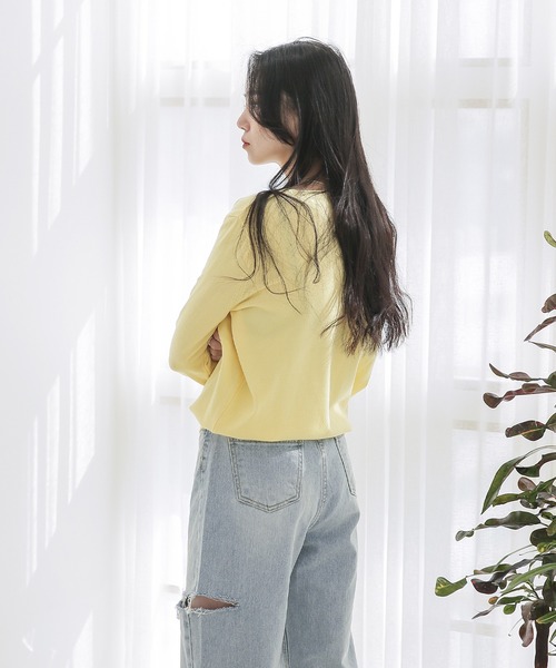 「UNE MANSION」 ダメージ加工デニムパンツ MEDIUM ブルー レディース