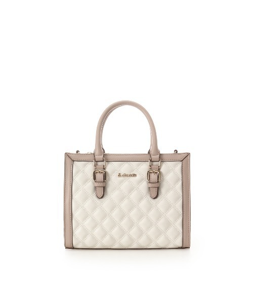 & chouette ショルダーバッグ バッグ キルティングスクエア