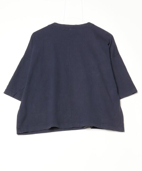 「studio CLIP」 半袖Tシャツ S ネイビー レディース_画像2