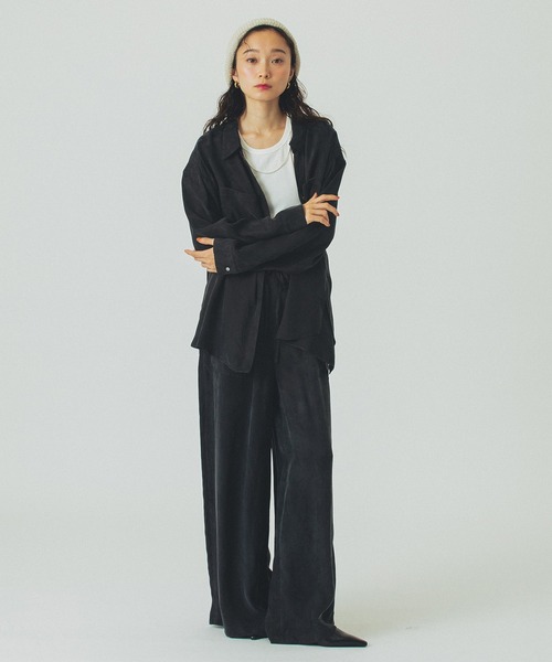 パンツ FIBRIL EASY PANTS レディース_6