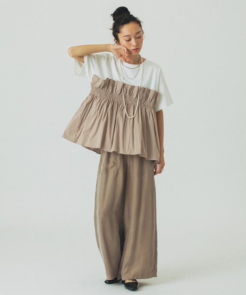 パンツ FIBRIL EASY PANTS レディース_8
