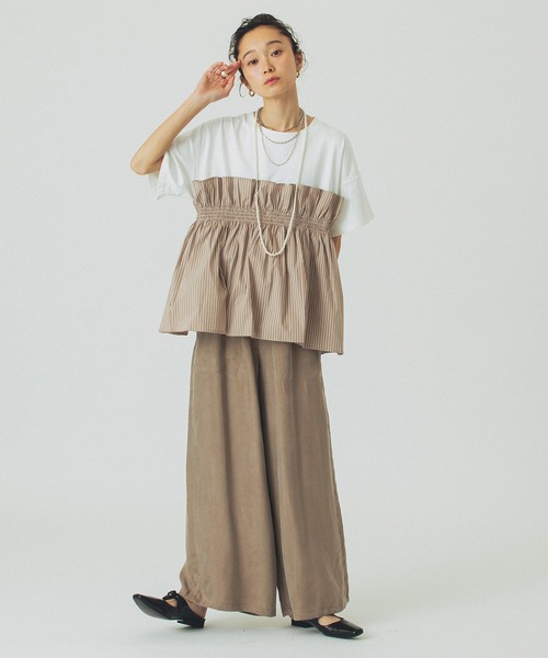 パンツ FIBRIL EASY PANTS レディース_10