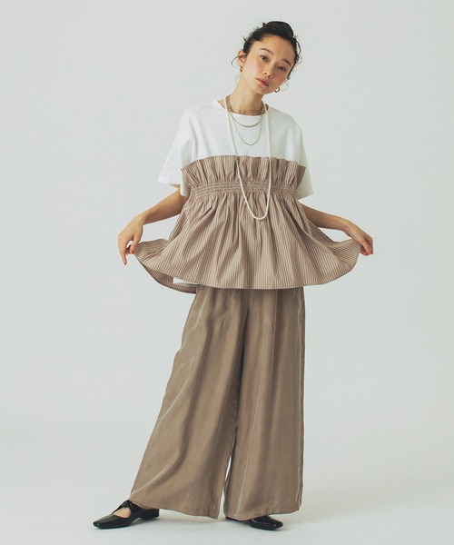パンツ FIBRIL EASY PANTS レディース_11