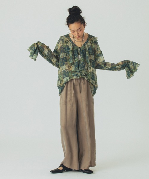 パンツ FIBRIL EASY PANTS レディース_13