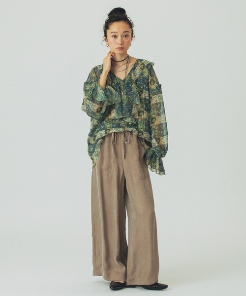 パンツ FIBRIL EASY PANTS レディース_14