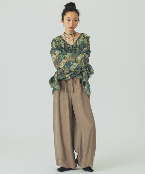 パンツ FIBRIL EASY PANTS レディース_15