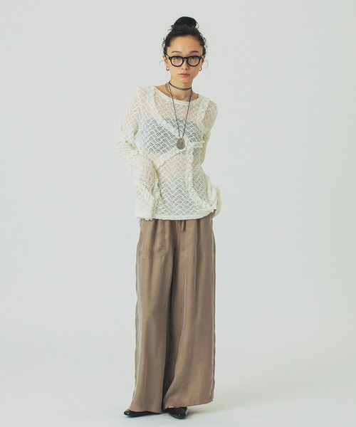 パンツ FIBRIL EASY PANTS レディース_17