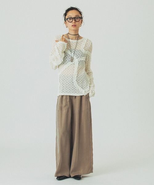 パンツ FIBRIL EASY PANTS レディース_18