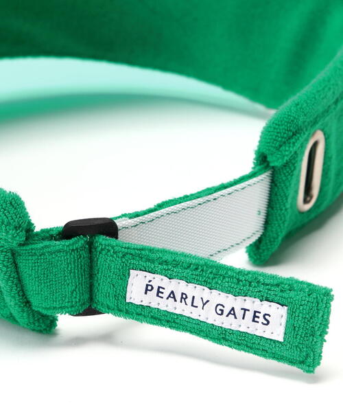 PEARLY GATES（パーリーゲイツ） サンバイザー クリアブリムバイザー