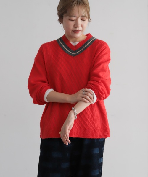 NOMBRE IMPAIR（ノンブルアンペール） ニット セーター ウールアルパカ