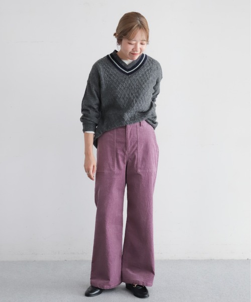 ノンブルアンペール NOMBRE IMPAIR ウール100%ヘアリーニット ノンブルアンペール NOMBRE IMPAIR ウール100%ヘアリーニット