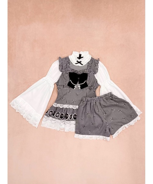 Ank Rouge（アンクルージュ） ワンピース 千鳥とリボンとケーキの