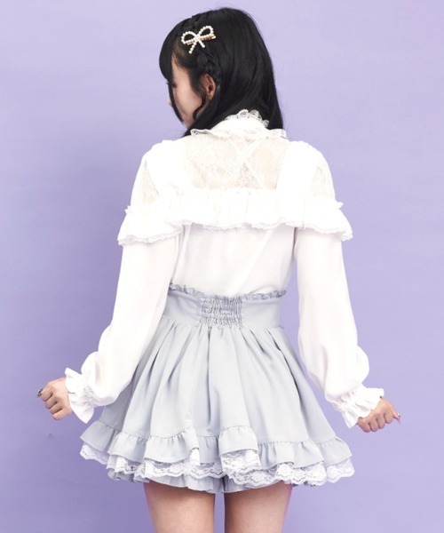 シークレットハニー ブラウス リボン、タグ付き未使用 Secret Honey（シークレットハニー） ブラウス シャツ ショルダー