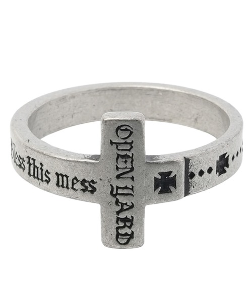 OY（オーワイ） 指輪 リング 「OY/オーワイ」ENGRAVED CROSS RING