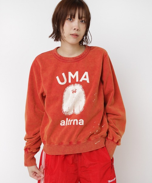 れなページ RNA（アールエヌエー） トレーナー スウェット M2538 ちび裏毛プル