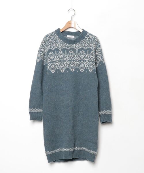 BEAUTY＆YOUTH UNITED ARROWS ニットワンピース FREE グリーン