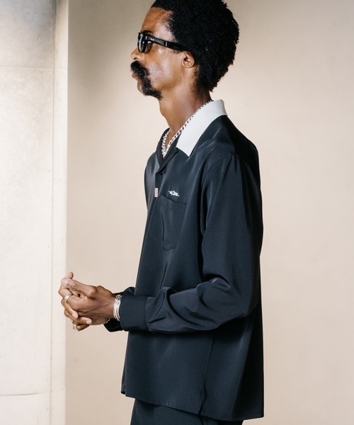 CRMIEブラック長袖シャツ CRIMIE（クライミー） 長袖シャツ XX-LARGE ブラック メンズ