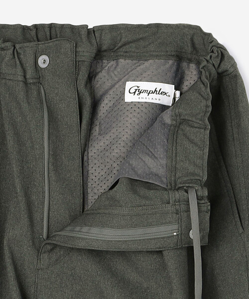 GYMPHLEX（ジムフレックス） パンツ | ポリフランネル 2プリーツ